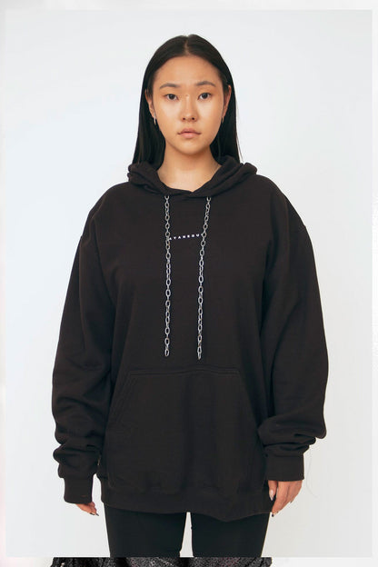 HOODIE CON CADENA - NAKED BOUTIQUE