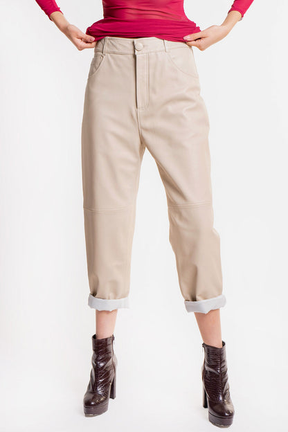 PANTALONES ALTOS DE PIEL - NAKED BOUTIQUE